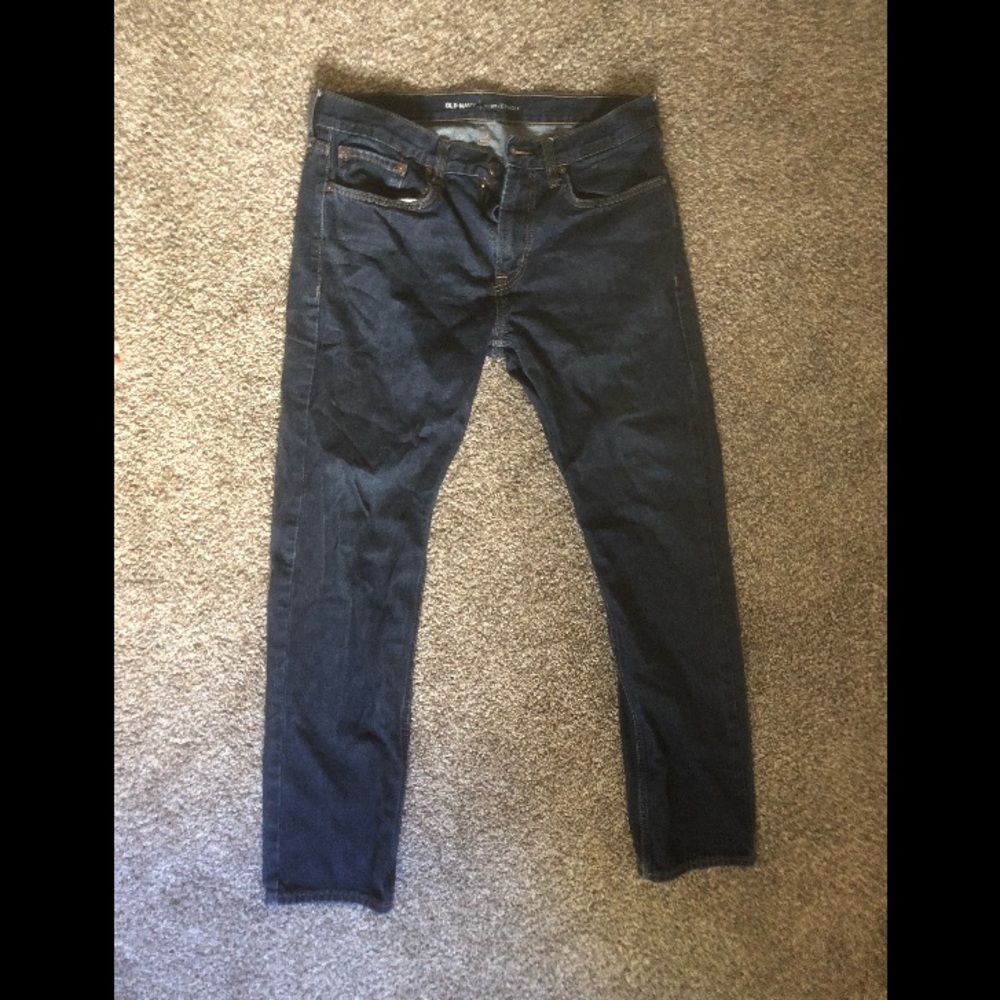 Men’s blue jeans